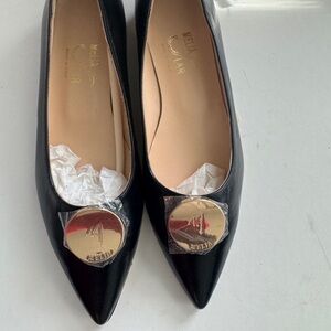 leather shoes and bag Set